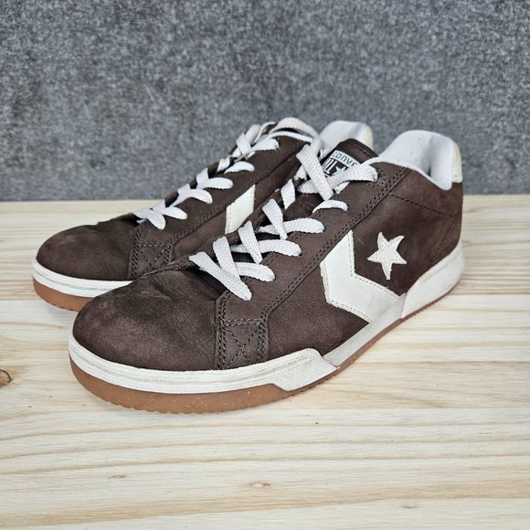 Converse One Star Low Top Brown Sneakers Size 9 - Picture 5 of 11